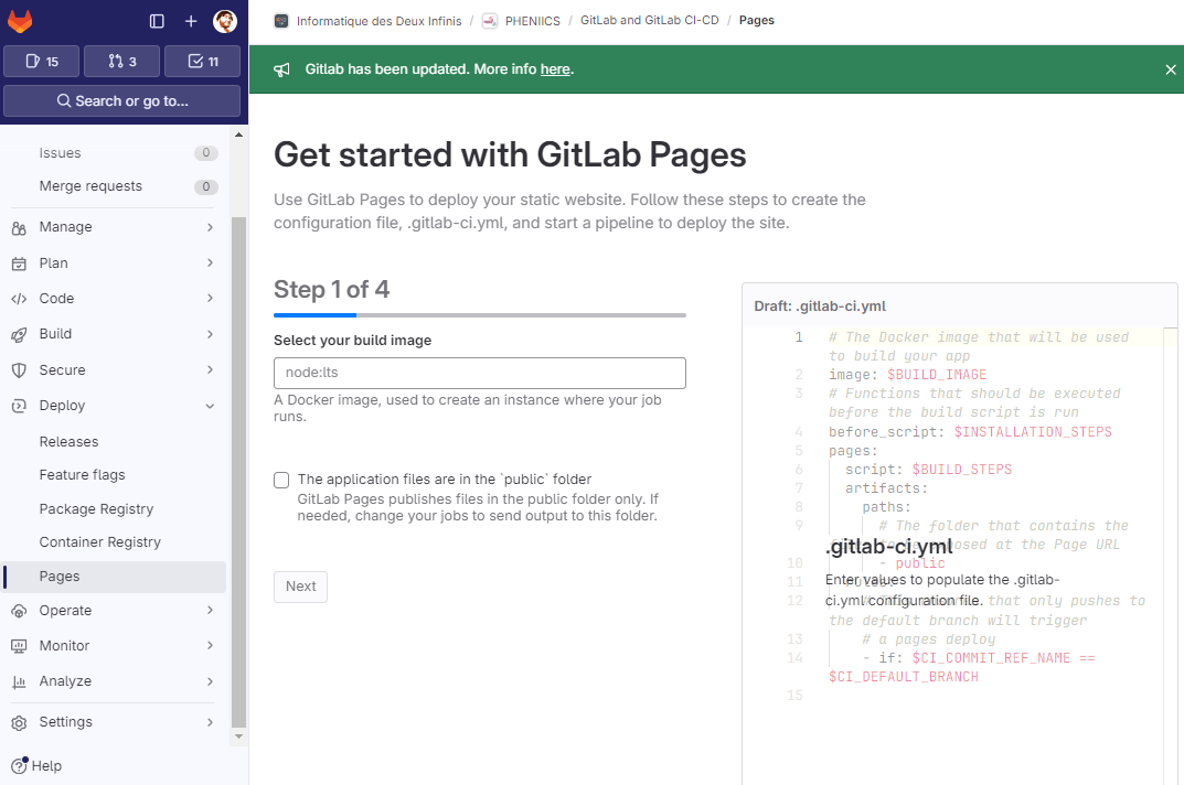Get started with GitLab and GitLab CI/CD